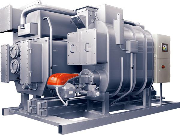 direct fired absorption chiller